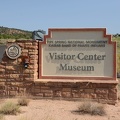 Pipe Spring NM Visitor Sign